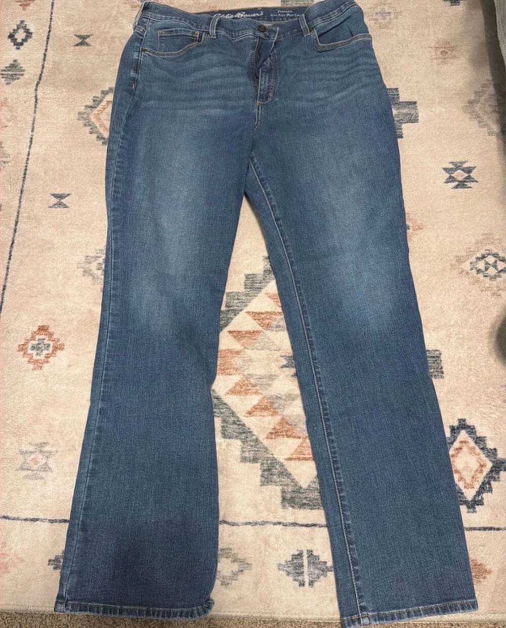 Eddie Bauer Voyager High Rise Boot Cut Jeans Size 16
